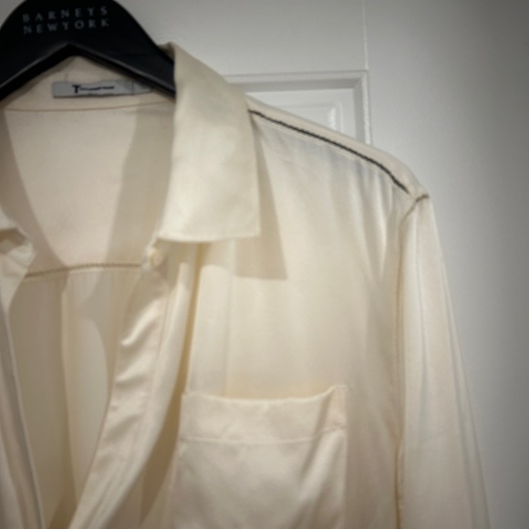 T. By Alexander wang silk crossover bodysuit size 4 - Picture 13 of 16